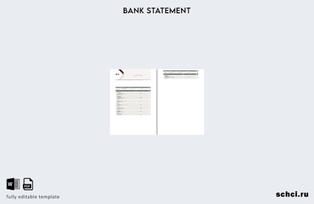 цифровая загрузка шаблона страниц заявления QNB в Катаре